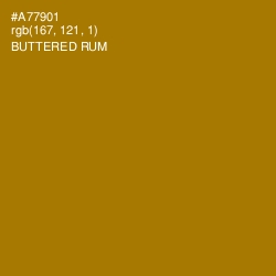 #A77901 - Buttered Rum Color Image