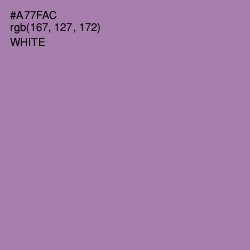 #A77FAC - Lavender Purple Color Image