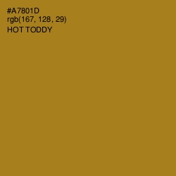#A7801D - Hot Toddy Color Image
