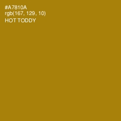 #A7810A - Hot Toddy Color Image