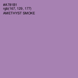 #A781B1 - Amethyst Smoke Color Image