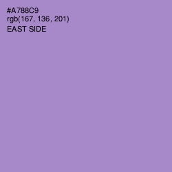 #A788C9 - East Side Color Image
