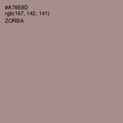 #A78E8D - Zorba Color Image