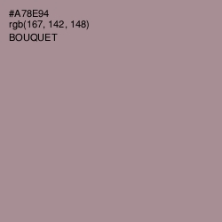 #A78E94 - Bouquet Color Image