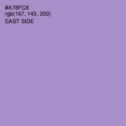 #A78FC8 - East Side Color Image