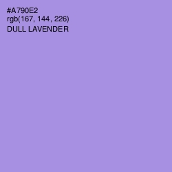 #A790E2 - Dull Lavender Color Image