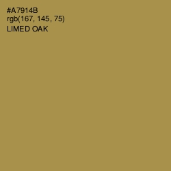 #A7914B - Limed Oak Color Image