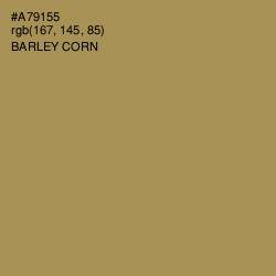 #A79155 - Barley Corn Color Image