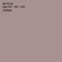 #A79191 - Zorba Color Image