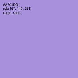 #A791DD - East Side Color Image