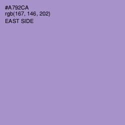 #A792CA - East Side Color Image