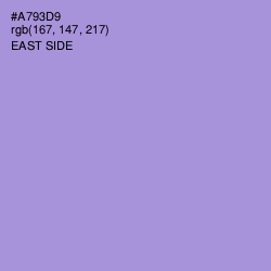 #A793D9 - East Side Color Image