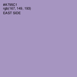 #A795C1 - East Side Color Image