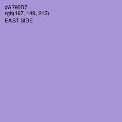#A795D7 - East Side Color Image