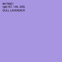 #A795E1 - Dull Lavender Color Image