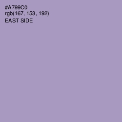 #A799C0 - East Side Color Image