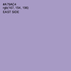 #A79AC4 - East Side Color Image