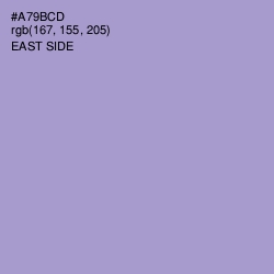 #A79BCD - East Side Color Image