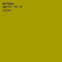 #A79D00 - Lucky Color Image