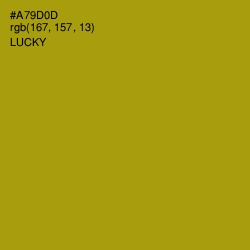 #A79D0D - Lucky Color Image