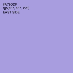 #A79DDF - East Side Color Image