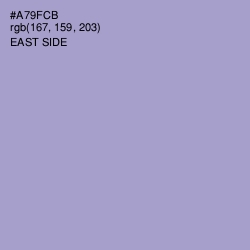 #A79FCB - East Side Color Image