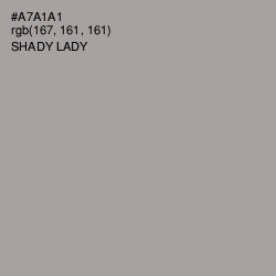 #A7A1A1 - Shady Lady Color Image