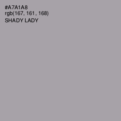 #A7A1A8 - Shady Lady Color Image