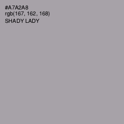 #A7A2A8 - Shady Lady Color Image