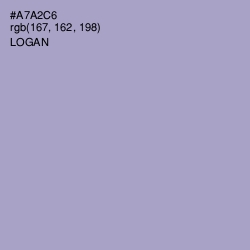 #A7A2C6 - Logan Color Image