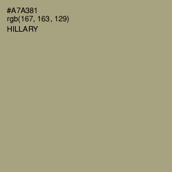 #A7A381 - Hillary Color Image