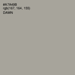 #A7A49B - Dawn Color Image