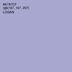 #A7A7CF - Logan Color Image