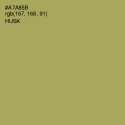 #A7A85B - Husk Color Image