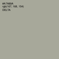 #A7A89A - Delta Color Image