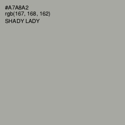 #A7A8A2 - Shady Lady Color Image