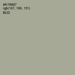 #A7A997 - Bud Color Image