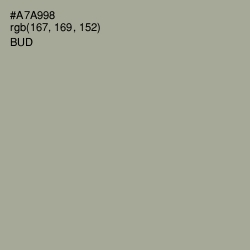 #A7A998 - Bud Color Image