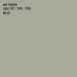 #A7A999 - Bud Color Image