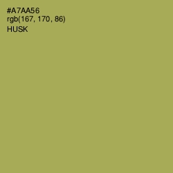 #A7AA56 - Husk Color Image