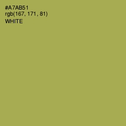 #A7AB51 - Husk Color Image