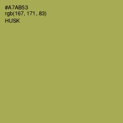 #A7AB53 - Husk Color Image