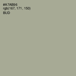 #A7AB96 - Bud Color Image