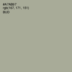 #A7AB97 - Bud Color Image
