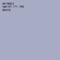 #A7ABC4 - Logan Color Image