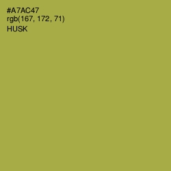 #A7AC47 - Husk Color Image