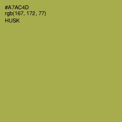 #A7AC4D - Husk Color Image