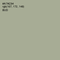 #A7AC94 - Bud Color Image