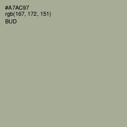 #A7AC97 - Bud Color Image