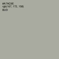 #A7AC9E - Bud Color Image